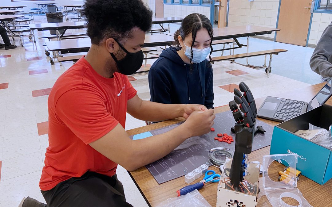 MITRE + Partners + Robots Equals an Equation for STEM Inspiration